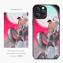 9397号列车山海经系列·雷神自创插画手机壳适用于苹果16Promax15Pro华为p60promate小米vivooppo
