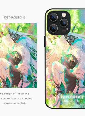 9397 sunfish 正版插画手机壳适用于苹果17Promax16Promax15pro14华为p50p60p70promate60Pro小米13vivooppo