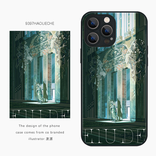 手机壳玻璃壳苹果原创