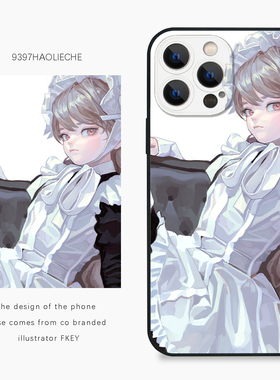 9397号列车x插画师：FKEY联名18正版手机壳适用于苹果17Promax16Pro15华为p60p70promate60小米17vivooppo