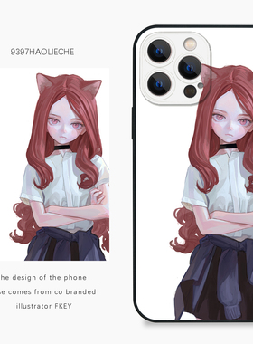 9397号列车x插画师：FKEY联名13正版手机壳适用于苹果17Promax16Promax15华为p60p70promate60小米17vivooppo