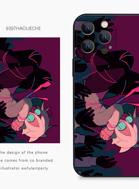 9397号列车x插画师：awfulartparty联名3正版手机壳适用于苹果17Promax16Promax15华为p60p70小米17vivooppo