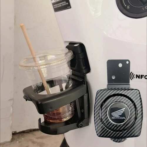 适用于五羊本田nwf125水杯架新大洲本田ns125la折叠饮料改装专用