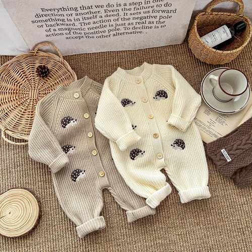 Baby Romper for Newborn Young Infants Autumn Jumpsuit