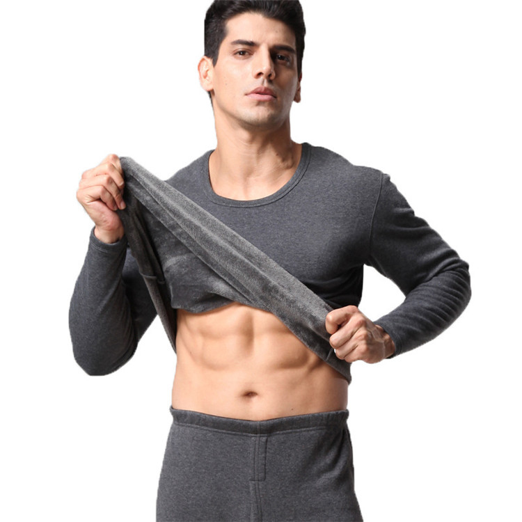 winter thick warm thermal underwear long johns underwear set