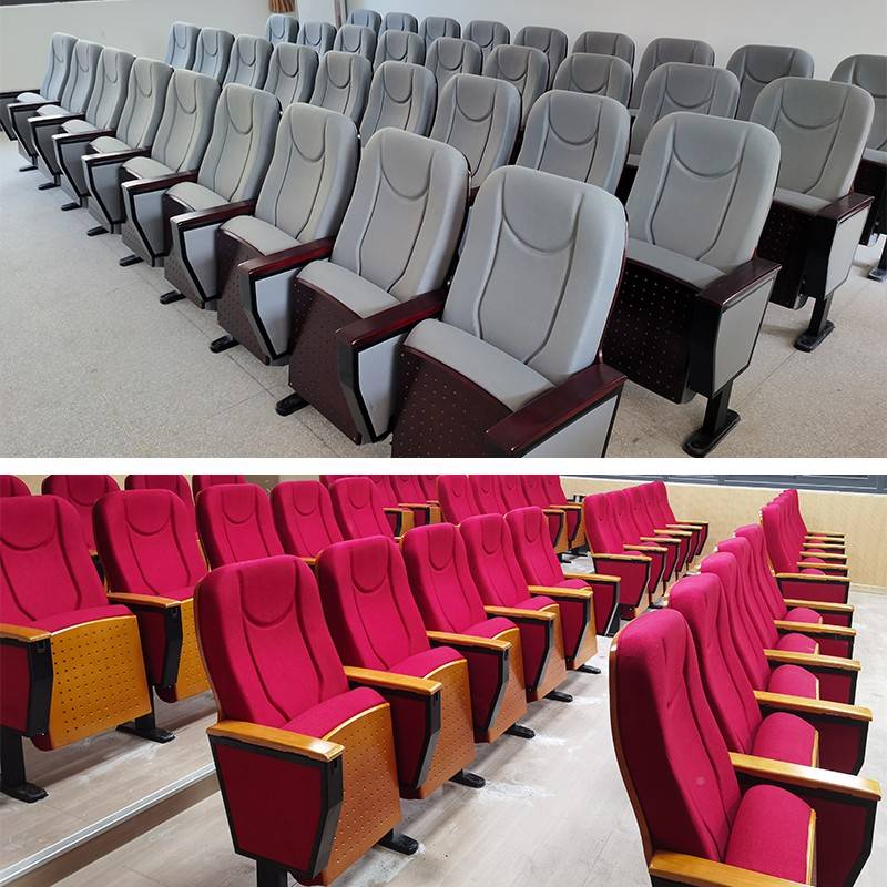 礼报厅告写合院剧医学校会议室金铁堂脚木实排扶手0052字椅铝板院