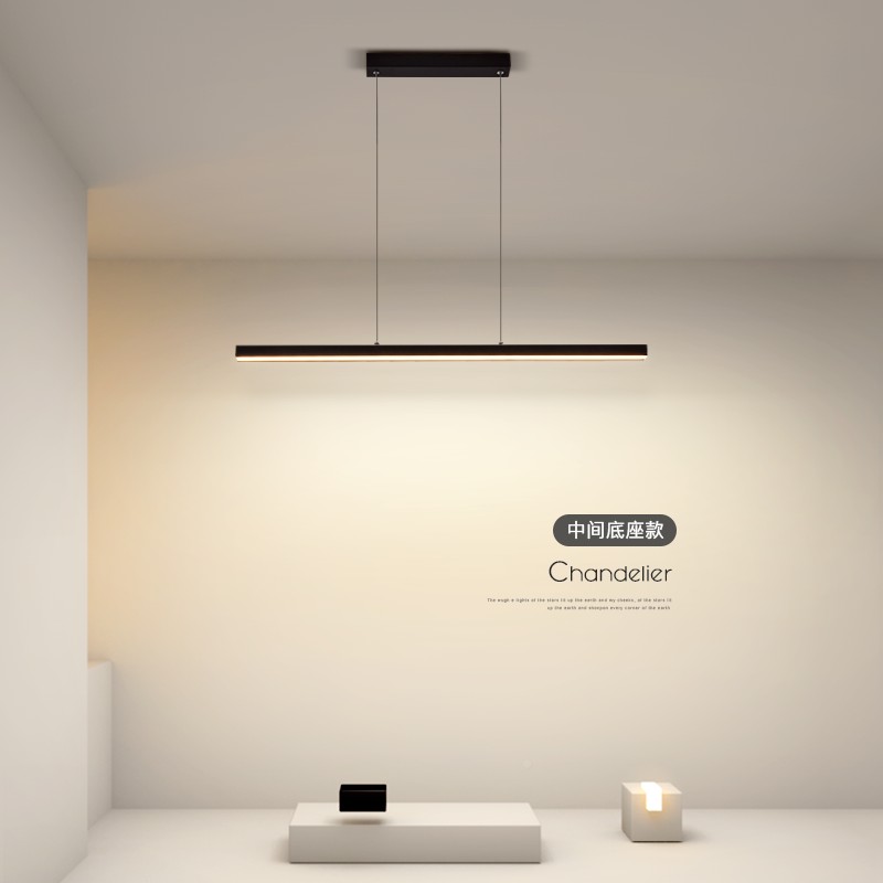条吊意灯厅灯现简约创代客灯93572长餐桌灯极简台厅餐办公室e吧dl