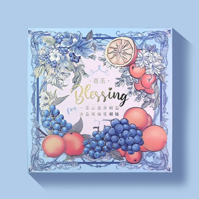 水辛盒高SCL档礼通包装芒果橙水晟盒果子石用混搭礼子品盒榴定果