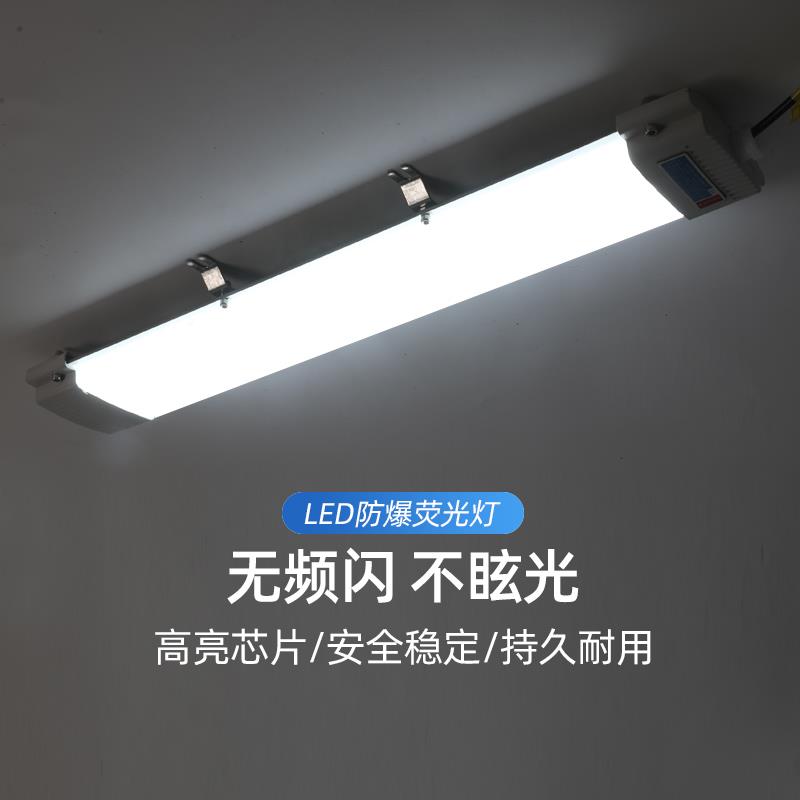 LE爆灯荧管日光灯单双一防14717D爆型防应急灯光厂管房仓车间三库