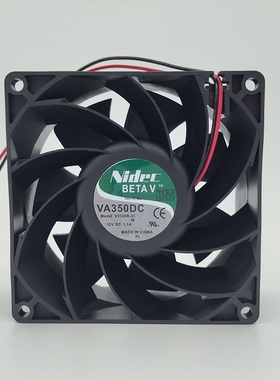 Nidec VA350DC V35208-35 9038 12V 1.1A X3100机箱散热风扇