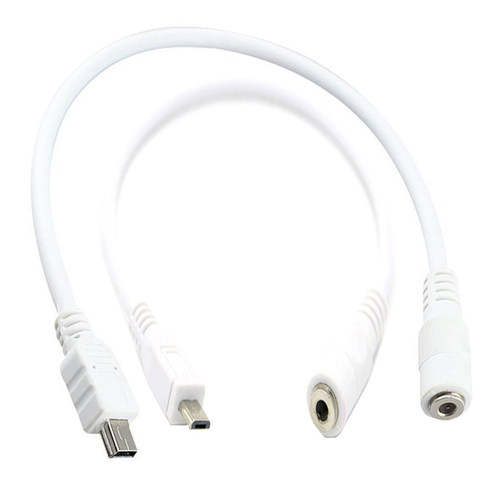 MICROUSB母转3.5mm公转接线插头