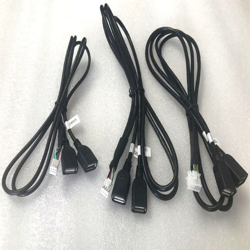 胎压行车记录仪线8针usb线线束4p