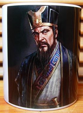 司马懿水杯纪念品礼物装饰品摆设仲达礼品茶杯三国人物收藏品杯子