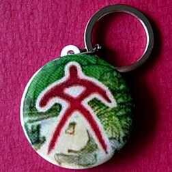 文字钥匙链纪念品汉字小配件挂件挂链百家姓礼品周边装饰品钥匙扣