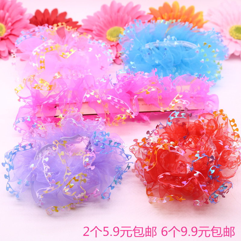 韩版儿童扎辫子发绳舞蹈小学生