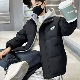 儿童加厚保暖棉衣男孩棉袄中大童中长款 男童冬季 羽绒棉服2025新款
