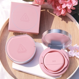 韩国3ce水雾粉气垫裸感贴肤气垫粉底液水光奶油粉质细腻持妆滋润