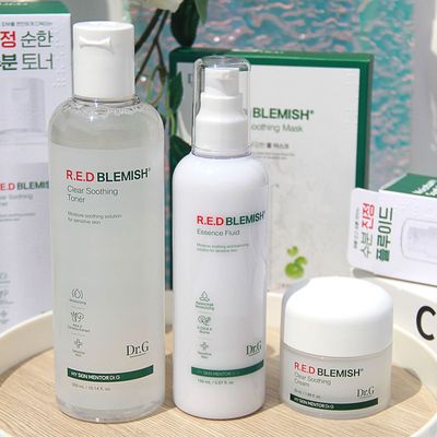 韩国Dr.G蒂迩肌水乳面霜组合套装
