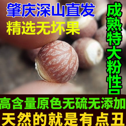成熟特级野生肇庆芡实肇实500克 茨实鸡头米 可搭配淮山药薏米