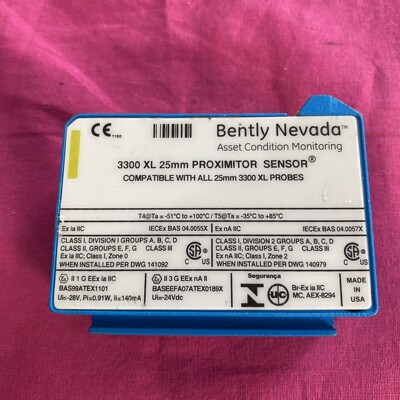 Bently Nevada 3300 XL 25mm Pro工业备件