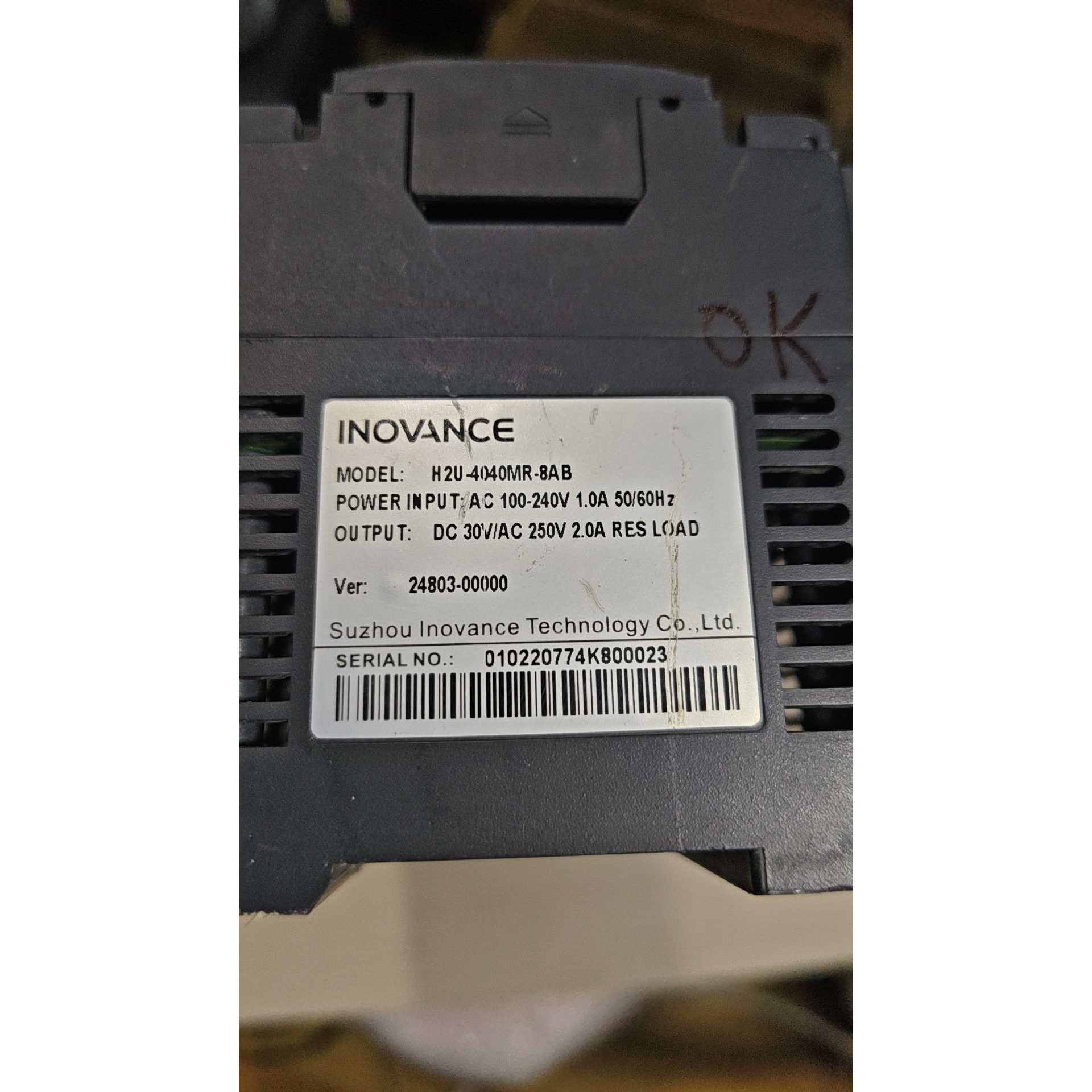 INOVANCE汇川PLC模块 H2U-4040MR-8AB工业备件