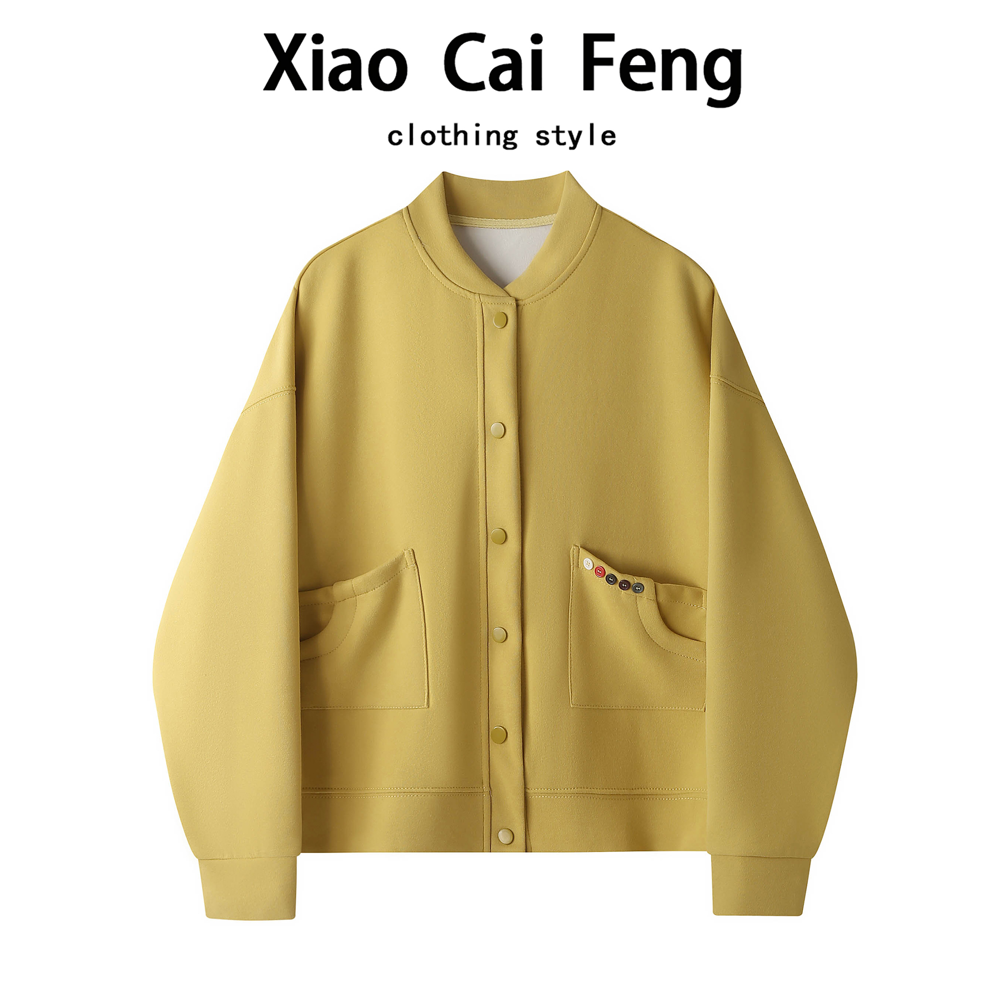 韩版针织棉棒球服短外套女秋装2025新款减龄宽松显瘦开衫卫衣上衣