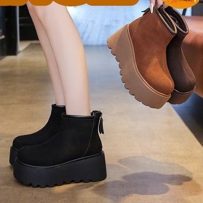 小个子增高8cm马丁靴女2025新款