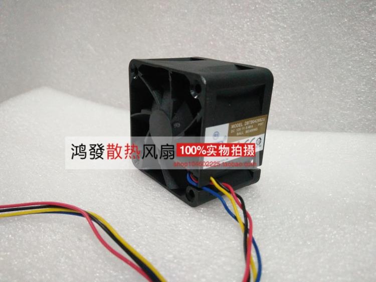 原装AVC DBTB04028B2U 4028mm 12V0.48A 4线暴力服务器风扇