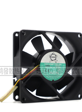 原装建准/SUNON 8025 12V 0.20A 三线测速 机箱风扇KD1208PTB2-6A
