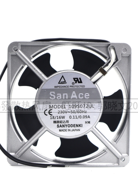 全新三洋12CM200V 109S008UL 109S025UL 109S078UL 109S072UL风扇