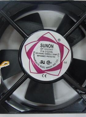 SF12025AT建准SUNON120*120*25MM220V风扇风机散热器机柜设备