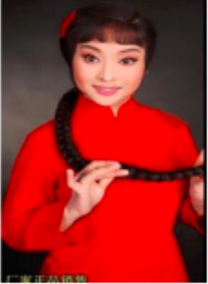 现代京剧演出服李铁梅服装戏曲