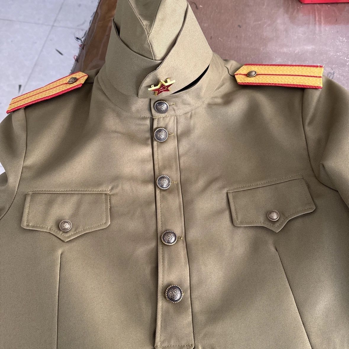苏联红军演出二战cos制服剧本杀推理演出服装苏联红军喀秋莎服装