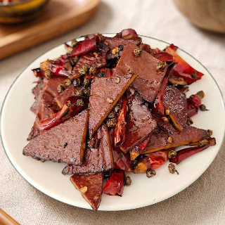 四川开江麻辣豆干冷吃豆干香辣豆干现炒发货手工豆干开胃休闲下饭