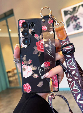 适用于OPPO Reno13pro中国风手机壳Find x6pro复古玫瑰花K11X新款新中式R15标准版全包R11sPlus彩绘A93保护壳