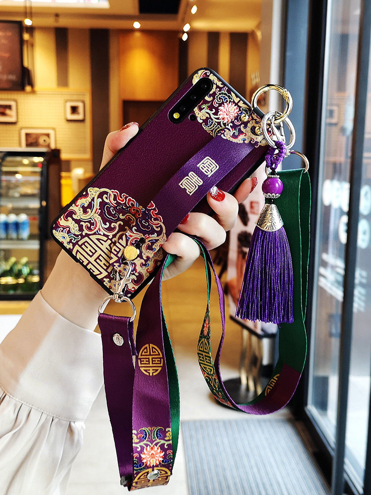 HUAWEI MATE30PRO 휴대 전화 케이스에 적합 손목 밴드 MATE20 모든 항목을 포함하는 MATE30 안티 가을 매는 밧줄 크로스 바디 MATE20PRO 실리콘 글로리 소프트 쉘 유행 여성