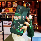 适用于OPPO Reno14手机壳Reno13磨砂Reno12小众女K13turbopro镜头全包K12x软壳R15腕带R17可调节斜跨绳Reno7