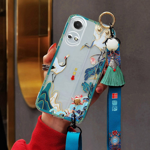 适用荣耀系列防摔透明软壳斜挎绳