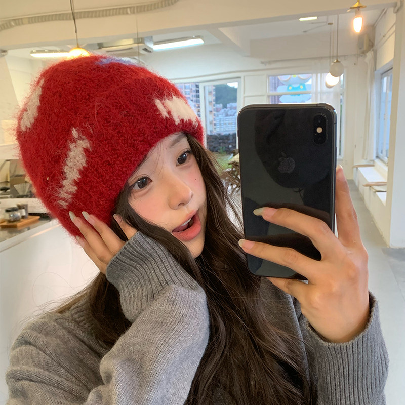 新款毛线帽女秋冬季大头围复古冷帽百搭大脸显脸小保暖帽子针织帽,服饰配件/皮带/帽子/围巾,帽子,淘宝优惠券,粉丝福利购,淘宝优惠卷