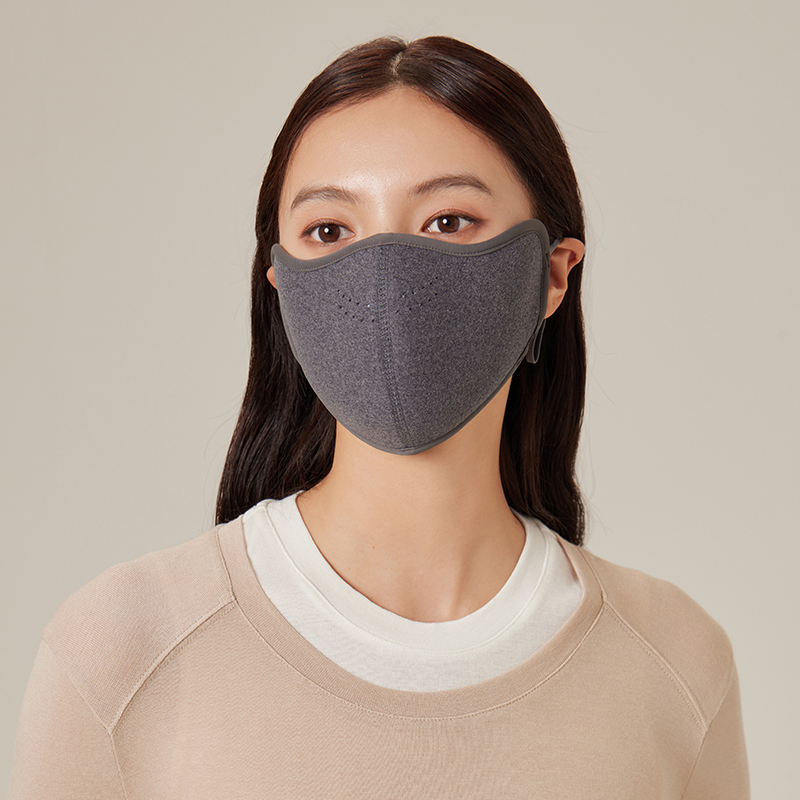 2024新款保暖口罩女秋冬季高颜值骑行防风防寒百搭显脸小加厚面罩