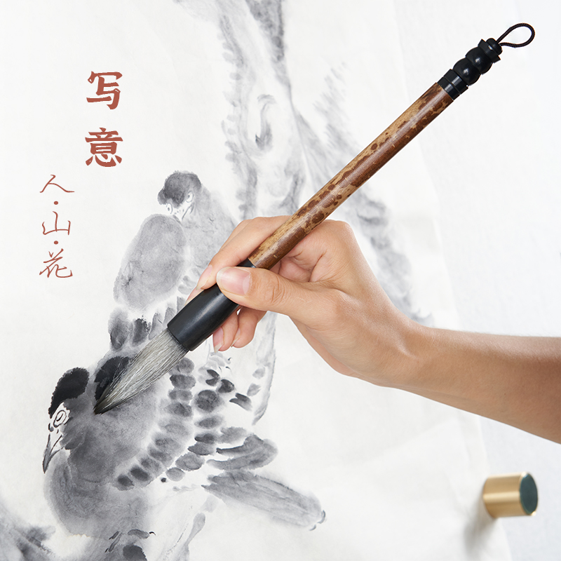群青堂国画毛笔写意斗笔