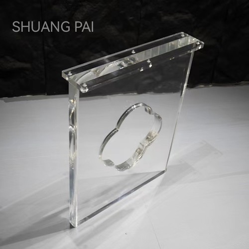 高透明亚克力餐桌腿茶桌腿