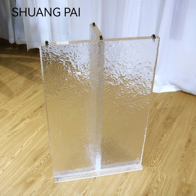 亚克力伸缩岛台脚带轮可伸缩