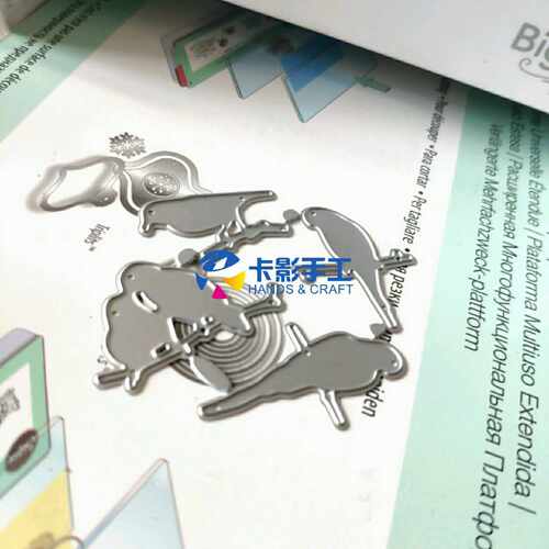 scrapbook 薄板模具 小鸟 1 19025