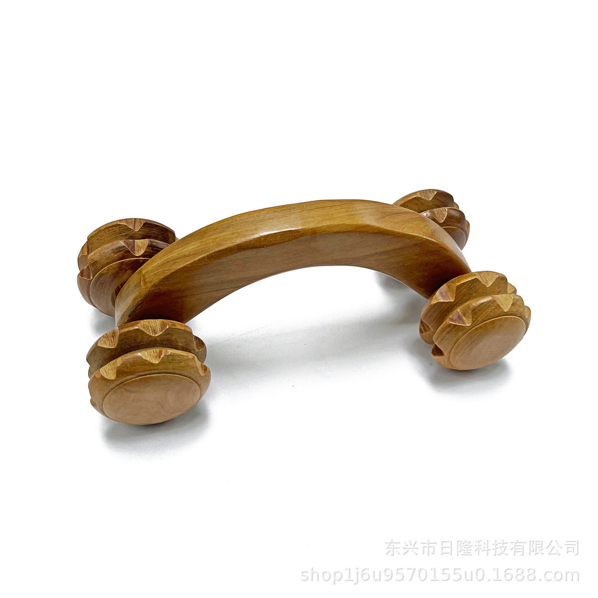 越南香木月球车滚轮按摩器背部腰部颈椎经络膀胱经手动按摩滚轮