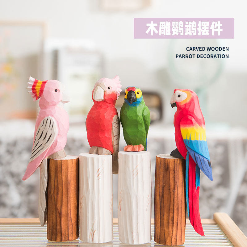 木质工艺品手工摆件礼物雕刻工艺