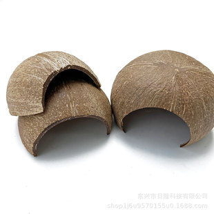 花枝金丝熊躲避屋椰子壳降温夏天笼子造景仓鼠窝刺猬鹦鹉玩具用品