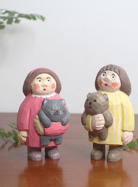 治愈系创意家居装饰礼品木质