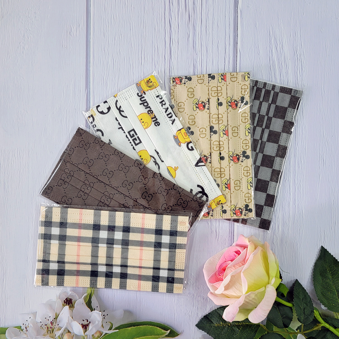 独立装熔喷布大牌印花透气