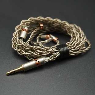 高端7n4股260芯粗线单晶铜MMCX耳机升级线女毒SE535均衡SE846